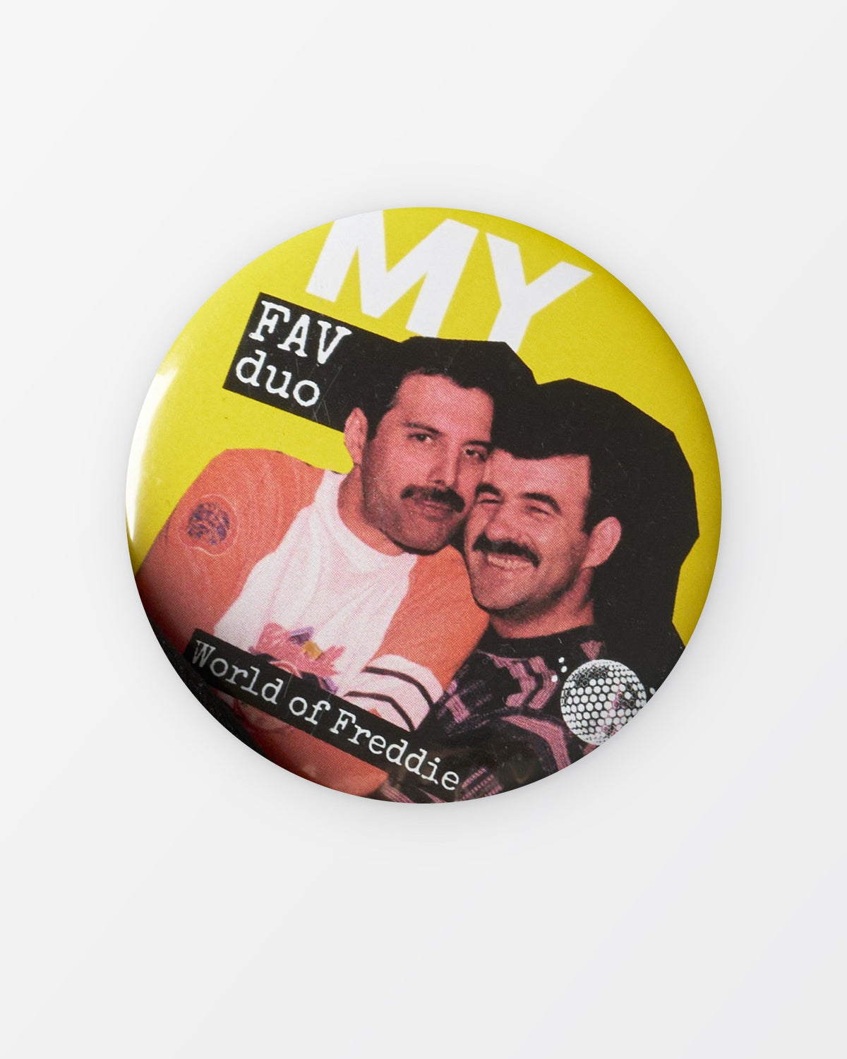 Placka „My Fav Duo“ s fotokoláží