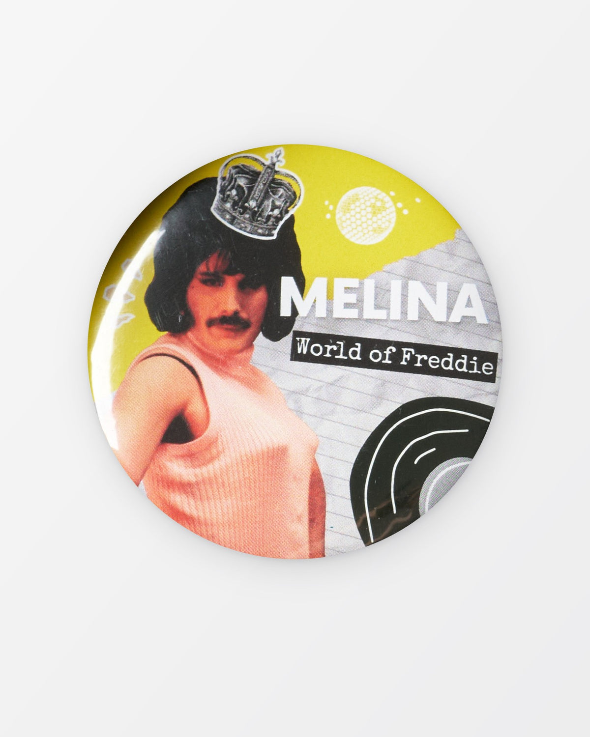 Placka „Melina“ s Freddiem v koruně