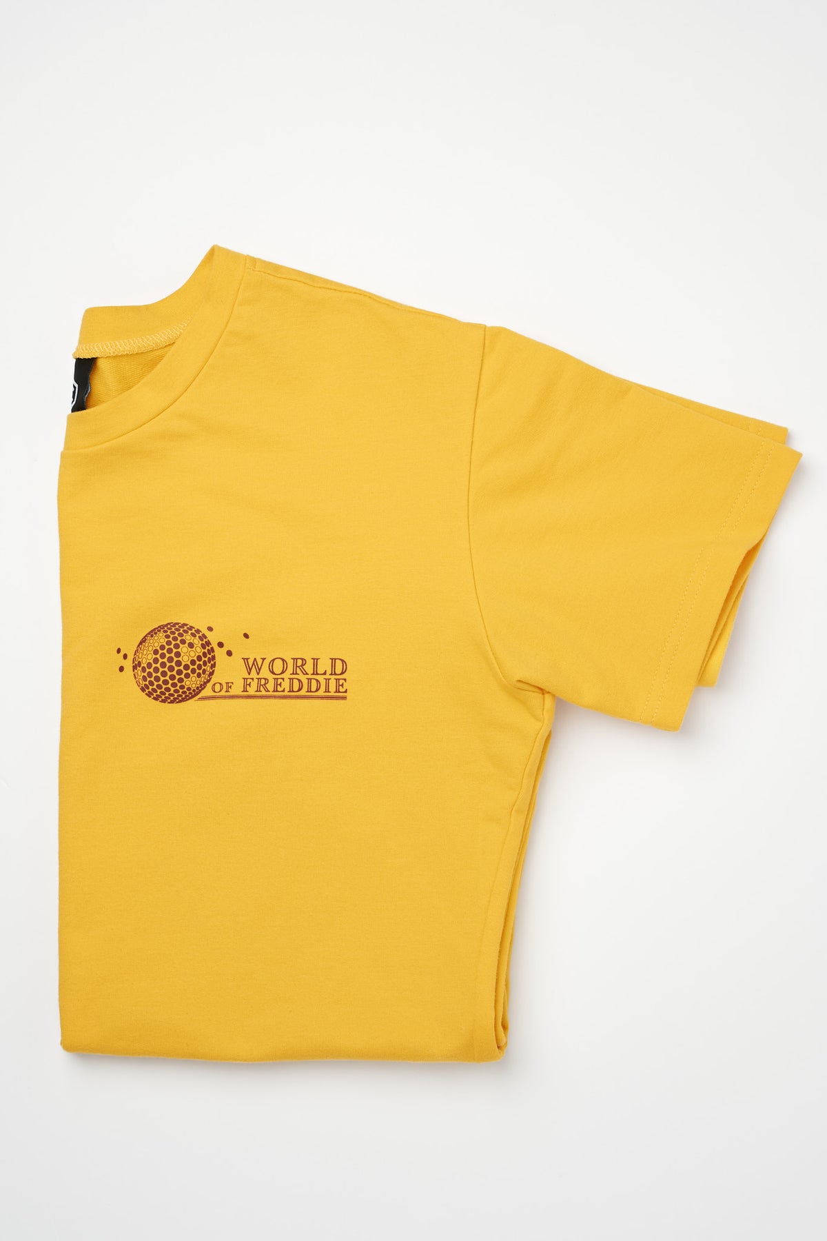 Camiseta Signature Yellow doblada, foto de producto